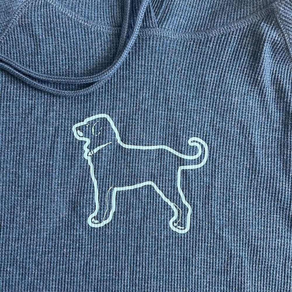 The Black Dog thermal hooded top NWT - Picture 2 of 4